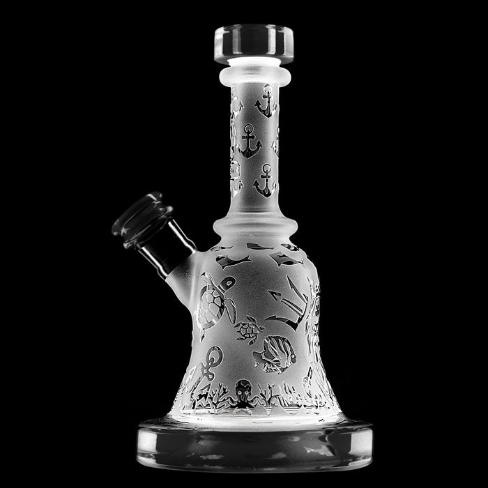Calibear Premium Deep Sandblasted Bell Rig - Flower of Life Perc