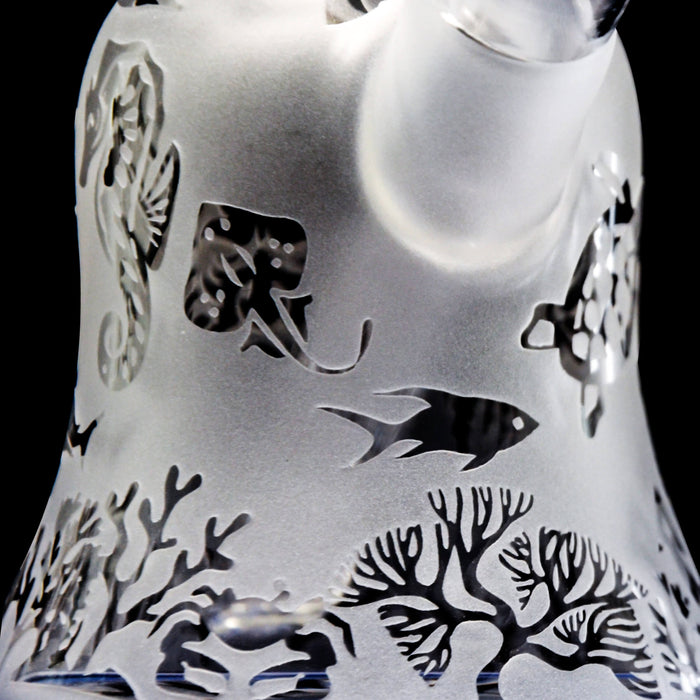 Calibear Premium Deep Sandblasted Bell Rig - Flower of Life Perc