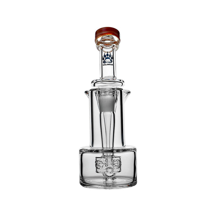 Calibear Premium RBR Recycler with Wave Perc and US Color Mouthpiece