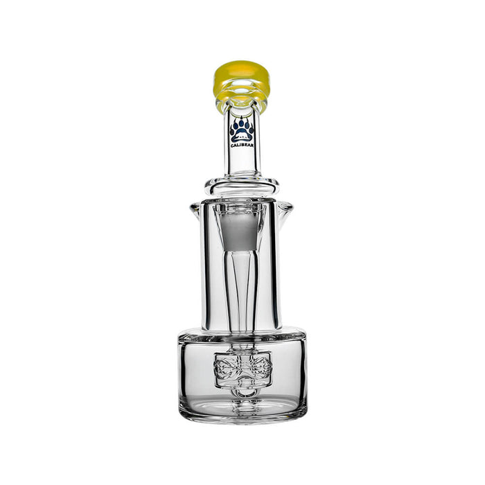 Calibear Premium RBR Recycler with Wave Perc and US Color Mouthpiece