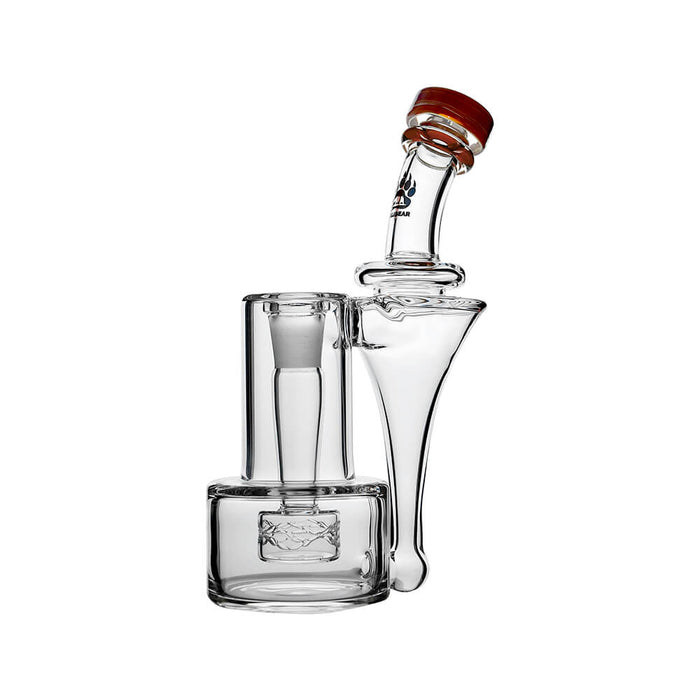 Calibear Premium RBR Recycler with Wave Perc and US Color Mouthpiece