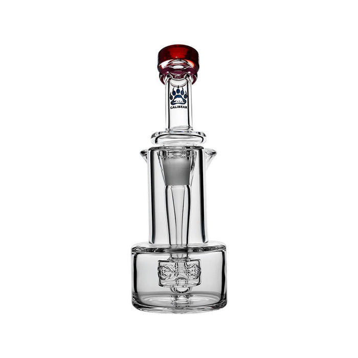 Calibear Premium RBR Recycler with Wave Perc and US Color Mouthpiece