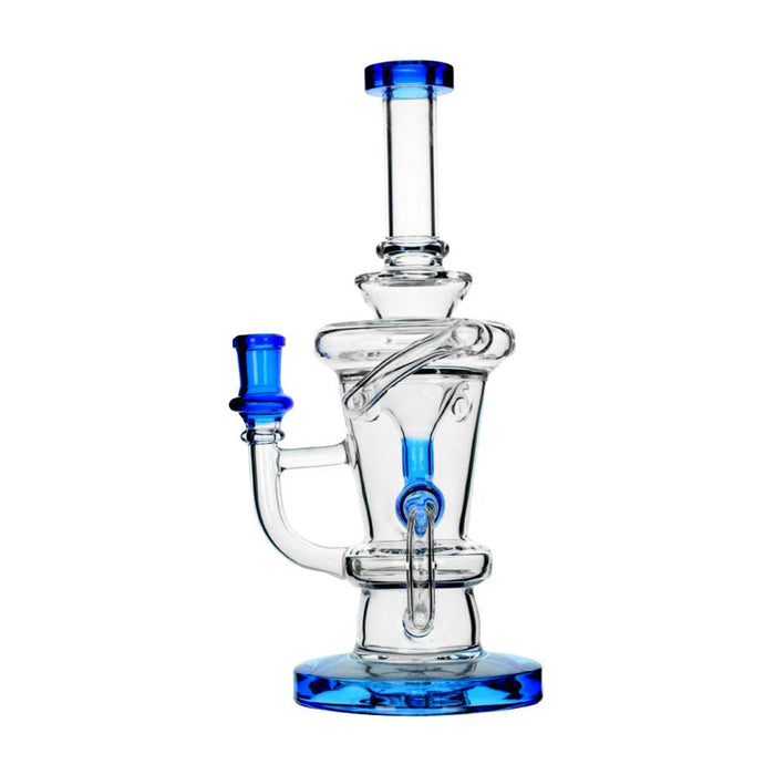 Calibear Recycler Torus Dab Rig - 10 Inch Glass Water Pipe