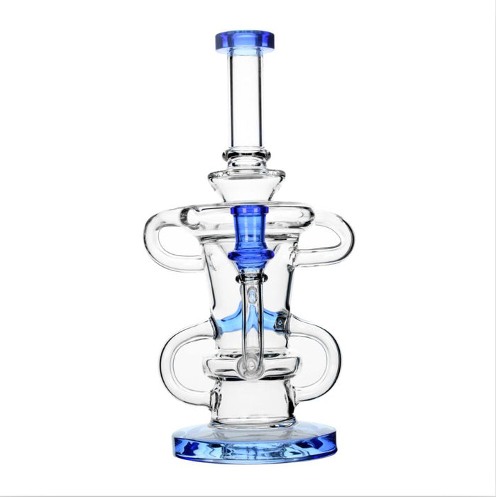 Calibear Recycler Torus Dab Rig - 10 Inch Glass Water Pipe
