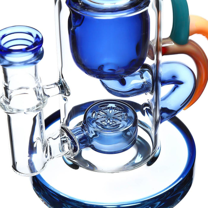 Calibear Ribbing Horn Klein Dab Rig with Seed of Life Perc