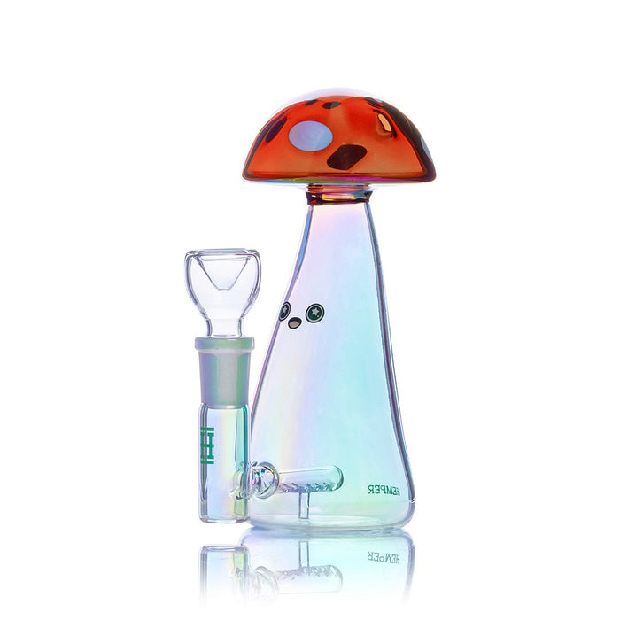 Hemper Trippy Shroom Glass Water Pipe