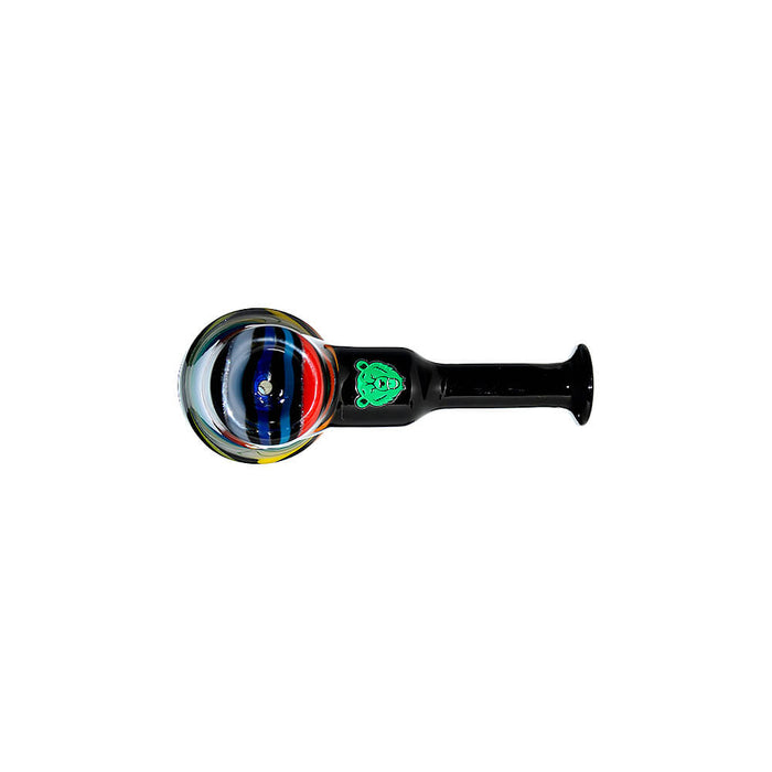 Colorful Starburst Axe Glass Pipe - Artisan Borosilicate Hand Pipe