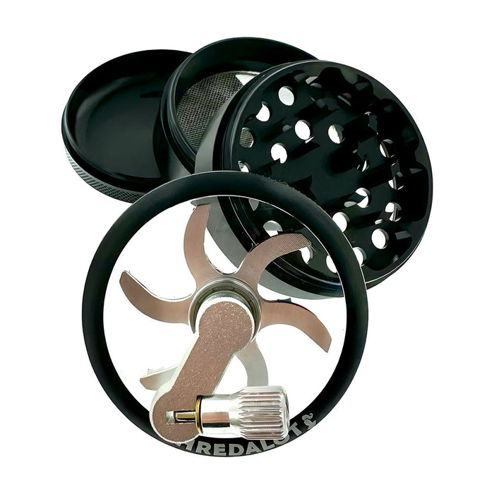 Sir Shredalot Crank top 4 part  Grinder