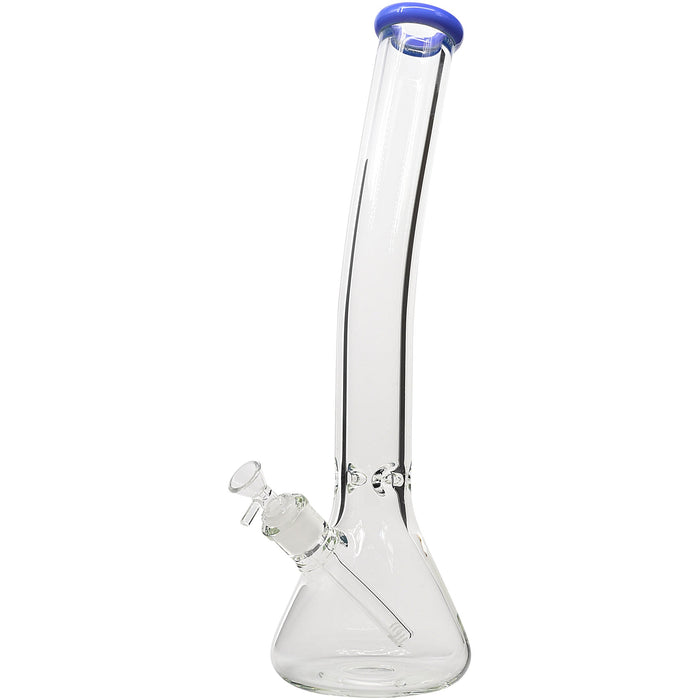 Glassic Bent Neck Beaker Glass Water Pipe | 14mm F | Colors Vary