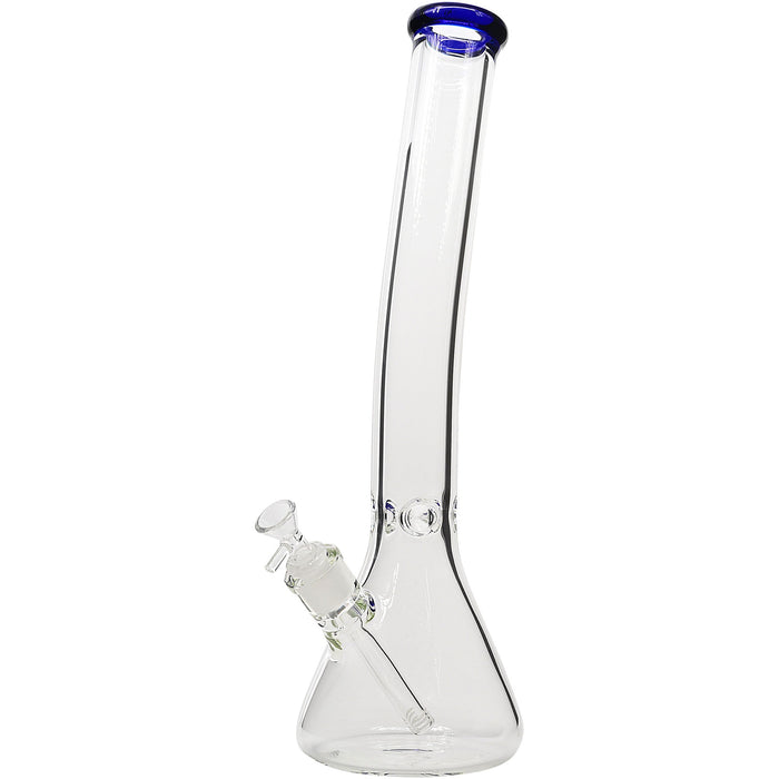 Glassic Bent Neck Beaker Glass Water Pipe | 14mm F | Colors Vary