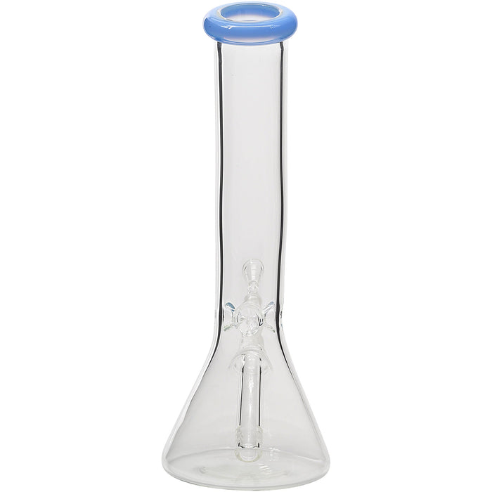 Glassic Bent Neck Beaker Glass Water Pipe | 14mm F | Colors Vary