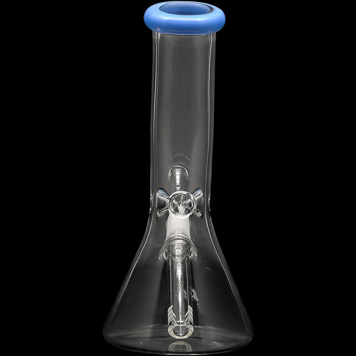 Glassic Bent Neck Beaker Glass Water Pipe | 14mm F | Colors Vary