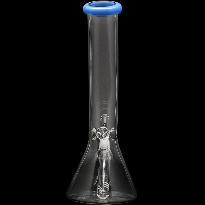 Glassic Bent Neck Beaker Glass Water Pipe | 14mm F | Colors Vary
