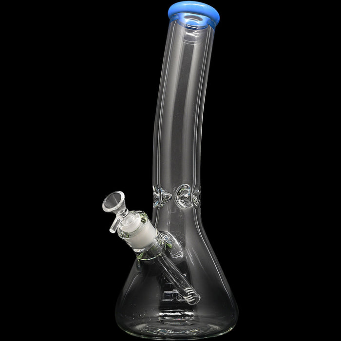 Glassic Bent Neck Beaker Glass Water Pipe | 14mm F | Colors Vary