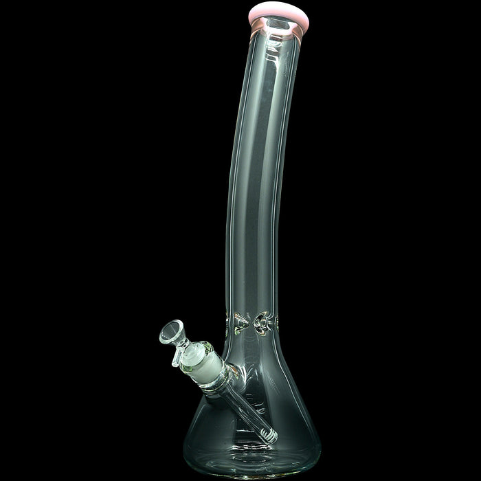 Glassic Bent Neck Beaker Glass Water Pipe | 14mm F | Colors Vary