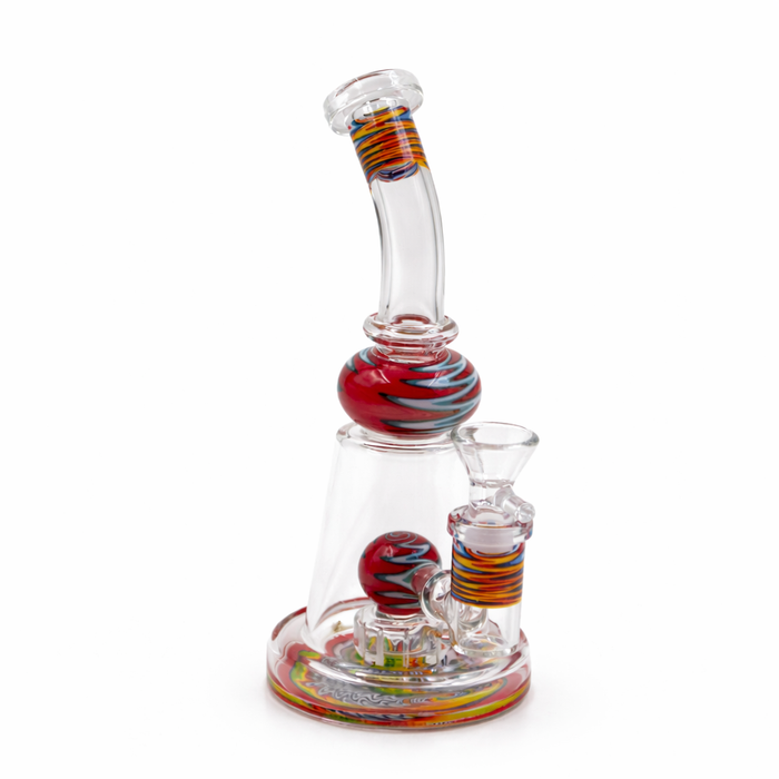 VortexFlare 8” Showerhead Glass Bong