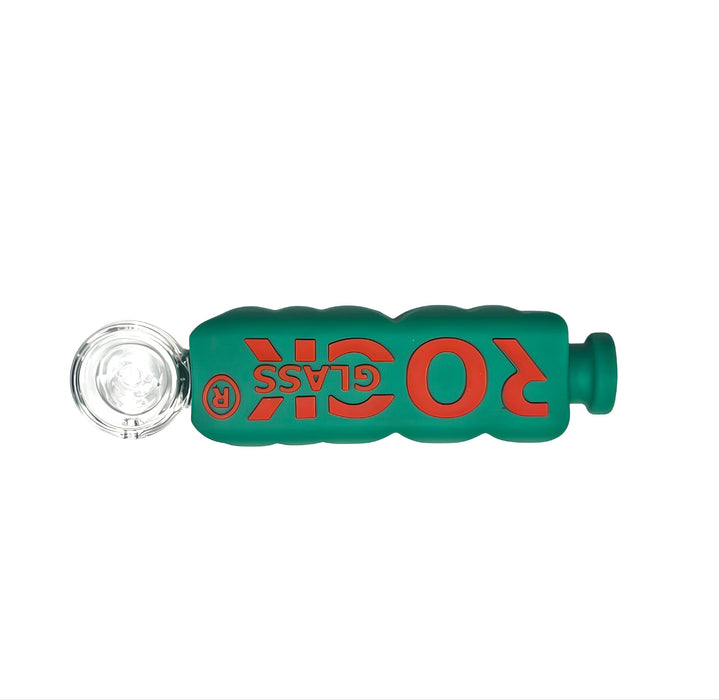 Unbreakable Explorer Rock Glass Silicone Handpipe