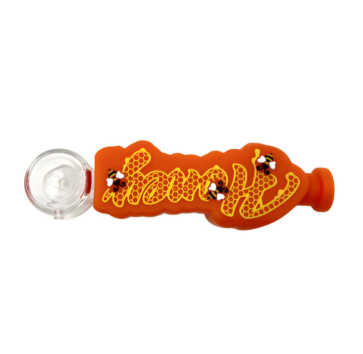Honeycomb Hitter Silicone Handpipe