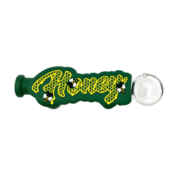 Honeycomb Hitter Silicone Handpipe