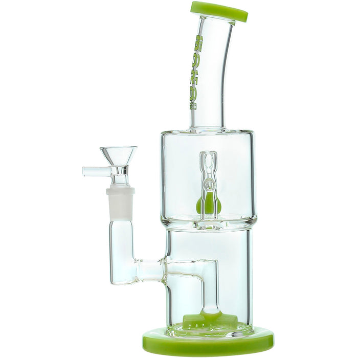 DOUBLE HEX DAB RIG/ WATER PIPES WITH DOUBLE-LAYER PERC.