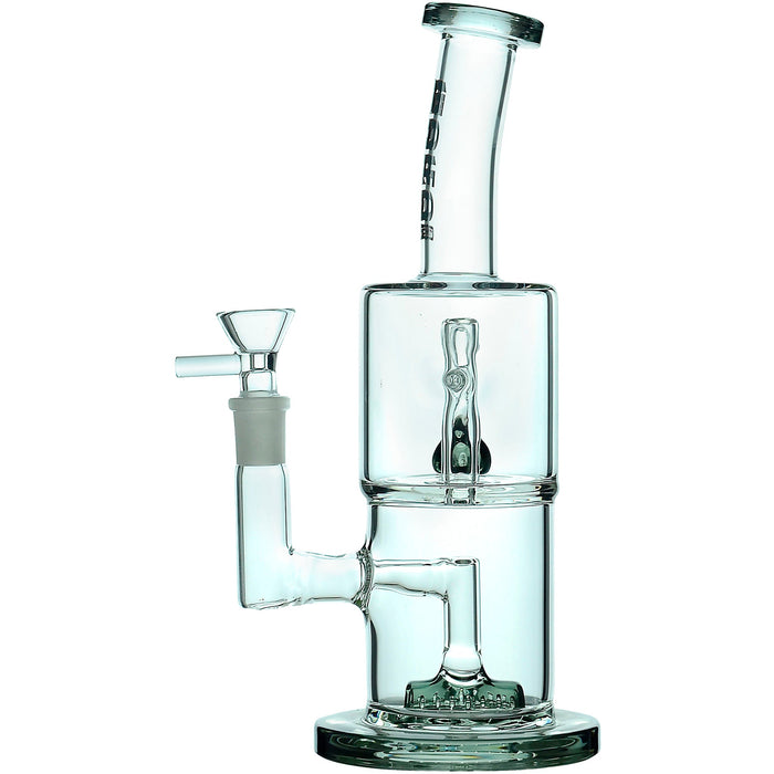 DOUBLE HEX DAB RIG/ WATER PIPES WITH DOUBLE-LAYER PERC.
