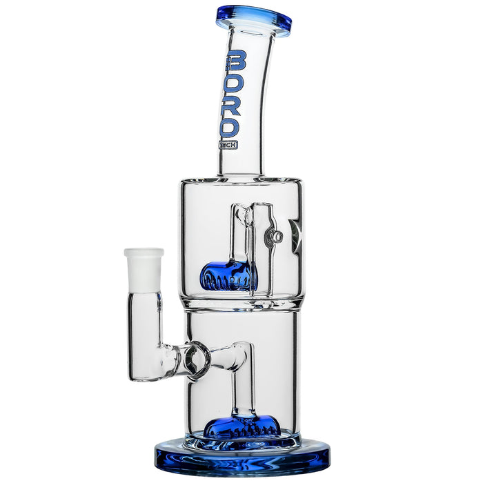 DOUBLE HEX DAB RIG/ WATER PIPES WITH DOUBLE-LAYER PERC.