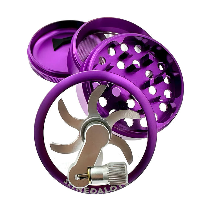 Sir Shredalot Crank top 4 part Grinder