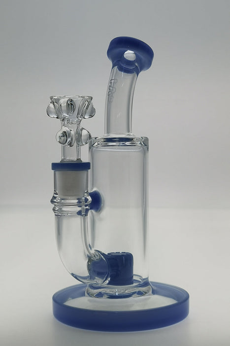 TAG - 7" Bent Neck Fixed Showerhead Puck Diffuser 44x4MM (14MM Female)