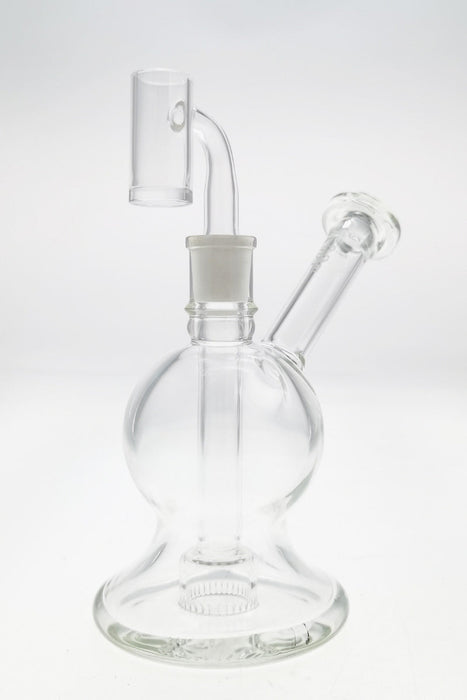 TAG - 6" 70x5MM Bellow Globe Rig Sphere w/ Fixed Froth Showerhead (14MM Female)