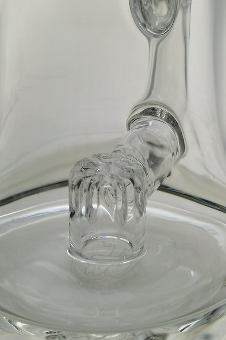 TAG - 6.5" Bent Neck Micro Super Slit Puck w/ Bellow Base 50x5MM (14MM Female)