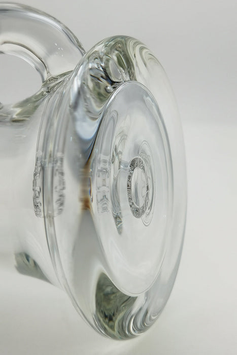 TAG - 6.5" Bent Neck Micro Super Slit Puck w/ Bellow Base 50x5MM (14MM Female)