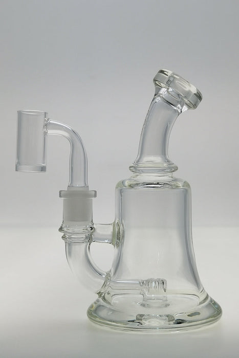 TAG - 6.5" Bent Neck Micro Super Slit Puck w/ Bellow Base 50x5MM (14MM Female)