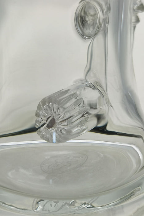 TAG - 6.5" Bent Neck Super Slit Single Showerhead w/ Bellow Base 50x5MM (14MM Female)