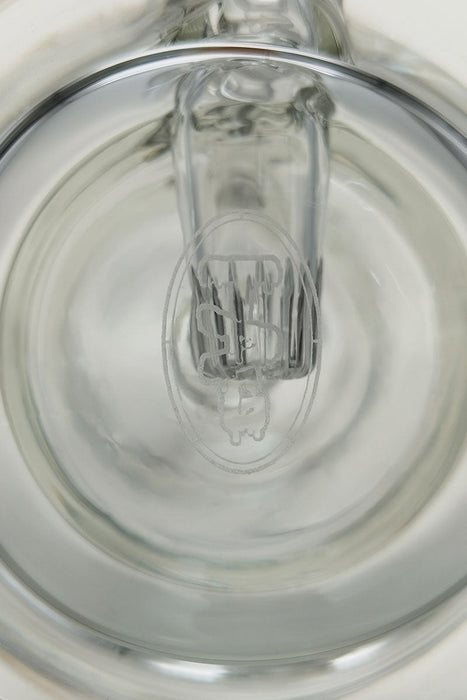 TAG - 6.5" Bent Neck Super Slit Single Showerhead w/ Bellow Base 50x5MM (14MM Female)