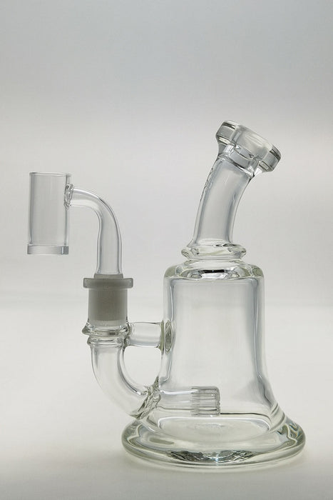 TAG - 6.5" Bent Neck Super Slit Single Showerhead w/ Bellow Base 50x5MM (14MM Female)