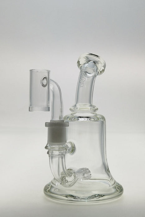 TAG - 6.5" Bent Neck Super Slit Single Showerhead w/ Bellow Base 50x5MM (14MM Female)