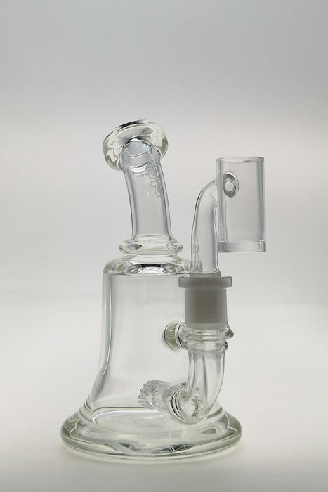 TAG - 6.5" Bent Neck Super Slit Single Showerhead w/ Bellow Base 50x5MM (14MM Female)