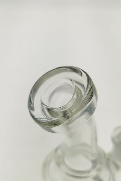 TAG - 6.5" Bent Neck Super Slit Single Showerhead w/ Bellow Base 50x5MM (14MM Female)