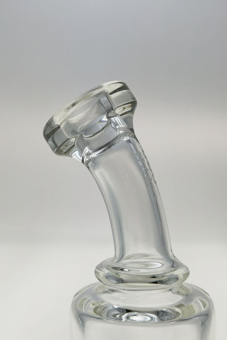 TAG - 6.5" Bent Neck Super Slit Single Showerhead w/ Bellow Base 50x5MM (14MM Female)