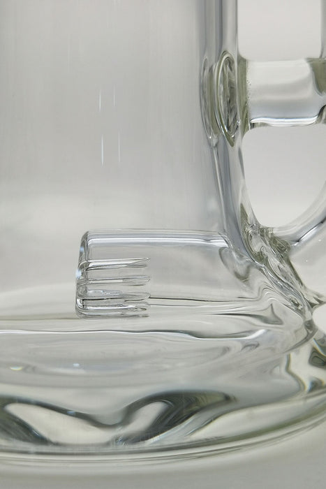 TAG - 6.5" Bent Neck Downward Super Slit Single Showerhead w/ Bellow Base 50x5MM (14MM Female)