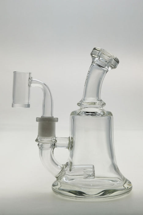 TAG - 6.5" Bent Neck Downward Super Slit Single Showerhead w/ Bellow Base 50x5MM (14MM Female)