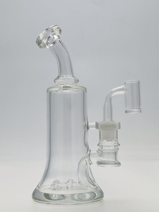 TAG - 8.5" Bent Neck Gill Seal Double UFO Showerhead w/ Bellow Base 50x5MM (14MM Female)