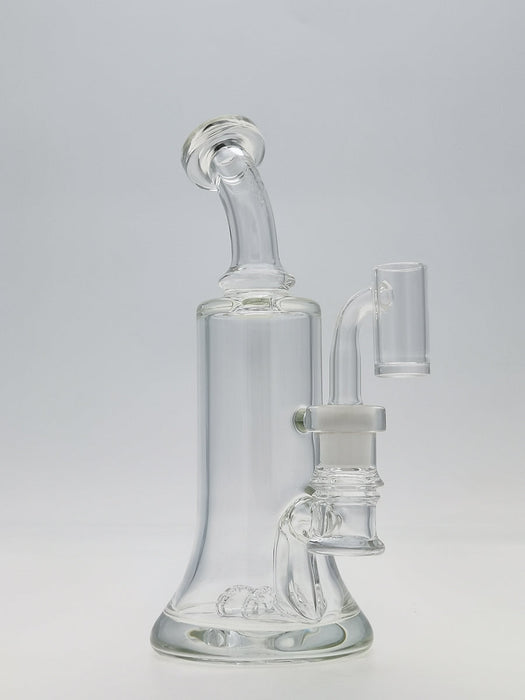 TAG - 8.5" Bent Neck Gill Seal Double UFO Showerhead w/ Bellow Base 50x5MM (14MM Female)