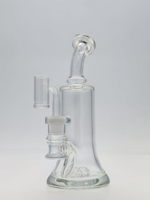 TAG - 8.5" Bent Neck Gill Seal Double UFO Showerhead w/ Bellow Base 50x5MM (14MM Female)