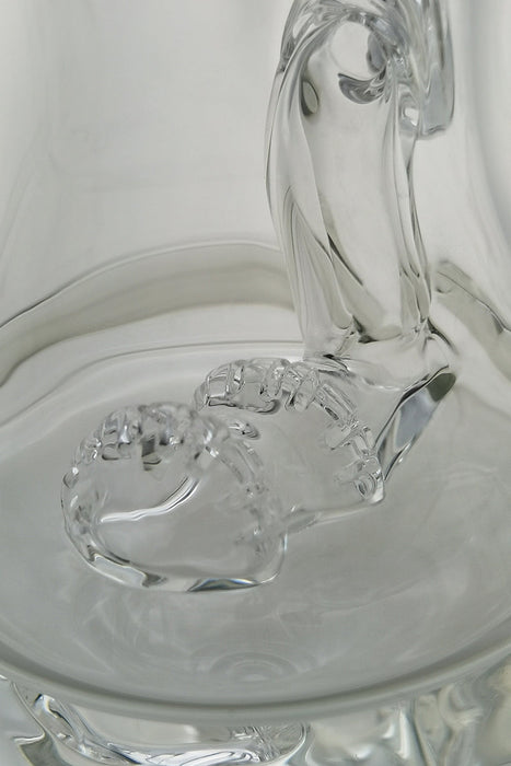 TAG - 8.5" Bent Neck Gill Seal Double UFO Showerhead w/ Bellow Base 50x5MM (14MM Female)