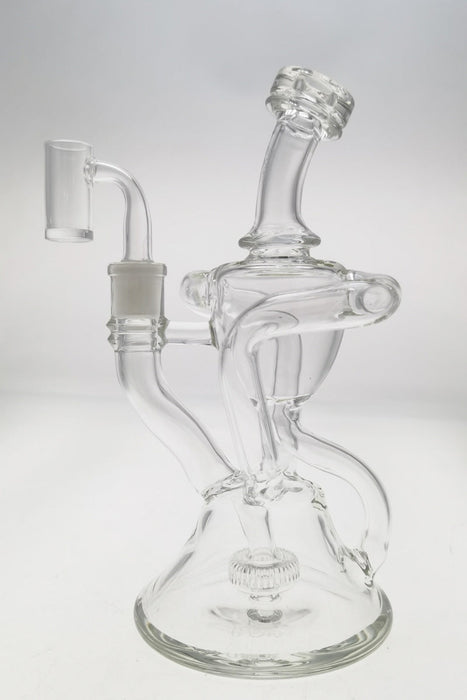 TAG - 9.5" Super Slit Donut Dual Arm Recycler (14MM Female)