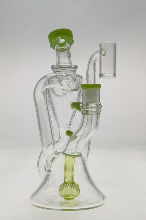TAG - 9.5" Super Slit Donut Dual Arm Recycler (14MM Female)