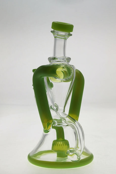 TAG - 9.5" Super Slit Donut Dual Arm Recycler (14MM Female)