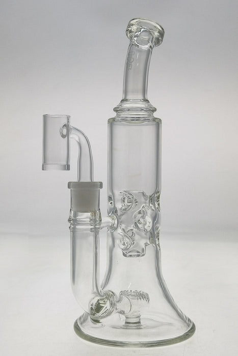 TAG - 8.5" Faberge Can Super Slit Donut w/ Bellow Base 44x4MM (14MM Female)