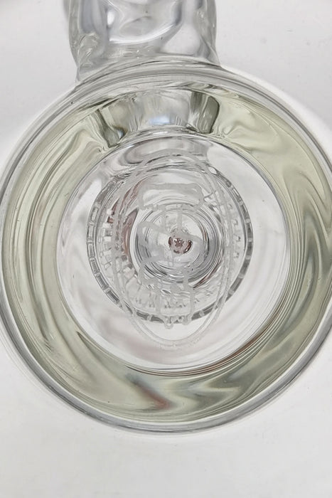 TAG - 7" Bent Neck Fixed Showerhead Puck Diffuser 44x4MM (14MM Female)